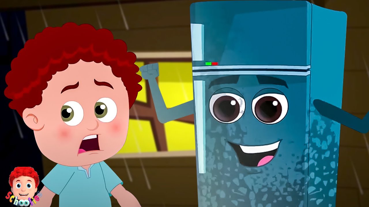 Haunted Fridge + More Halloween Cartoon & Kindergarten Videos for Kids