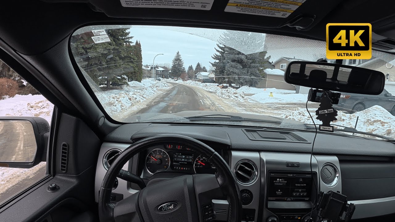 Driving POV: 2013 FORD F-150 | Relaxing First-Person Daily Drive ASMR