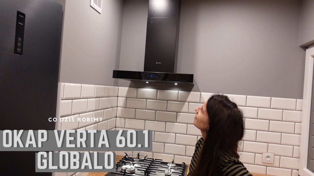 Montaż okapu Verta 60.1 Black firmy GLOBALO