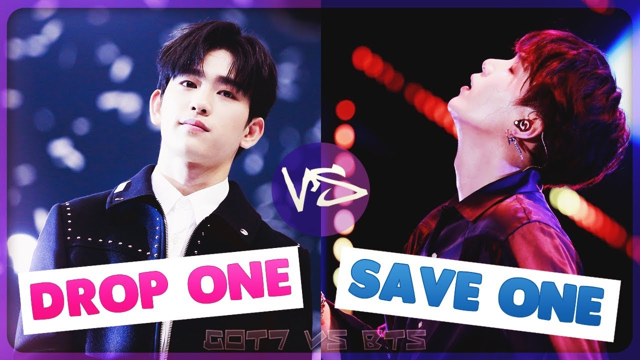DROP ONE, SAVE ONE | K-POP GAME [BTS vs GOT7]