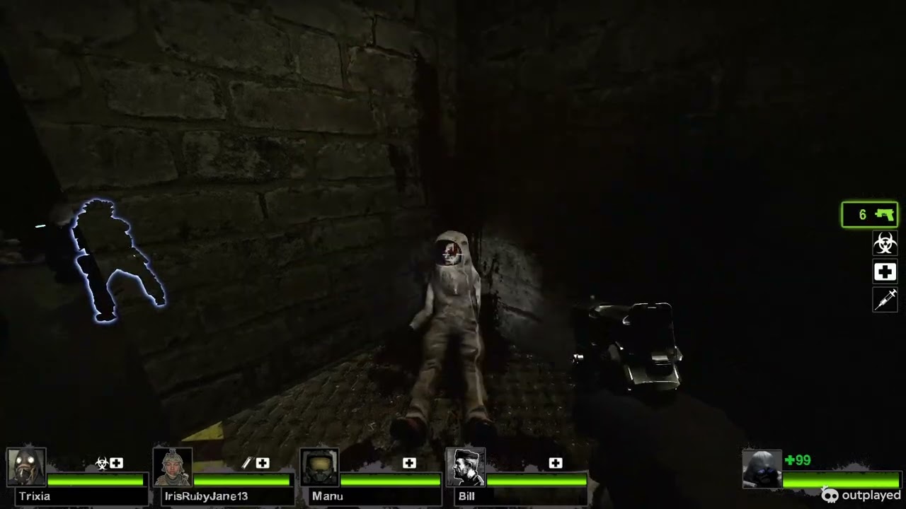Left 4 Dead 2 - Resident Evil 2 Side A (Sewers)