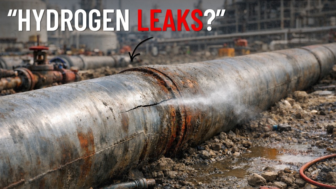 The Hydrogen Pipeline Dream - Why Moving Hydrogen Is Harder Than Oil