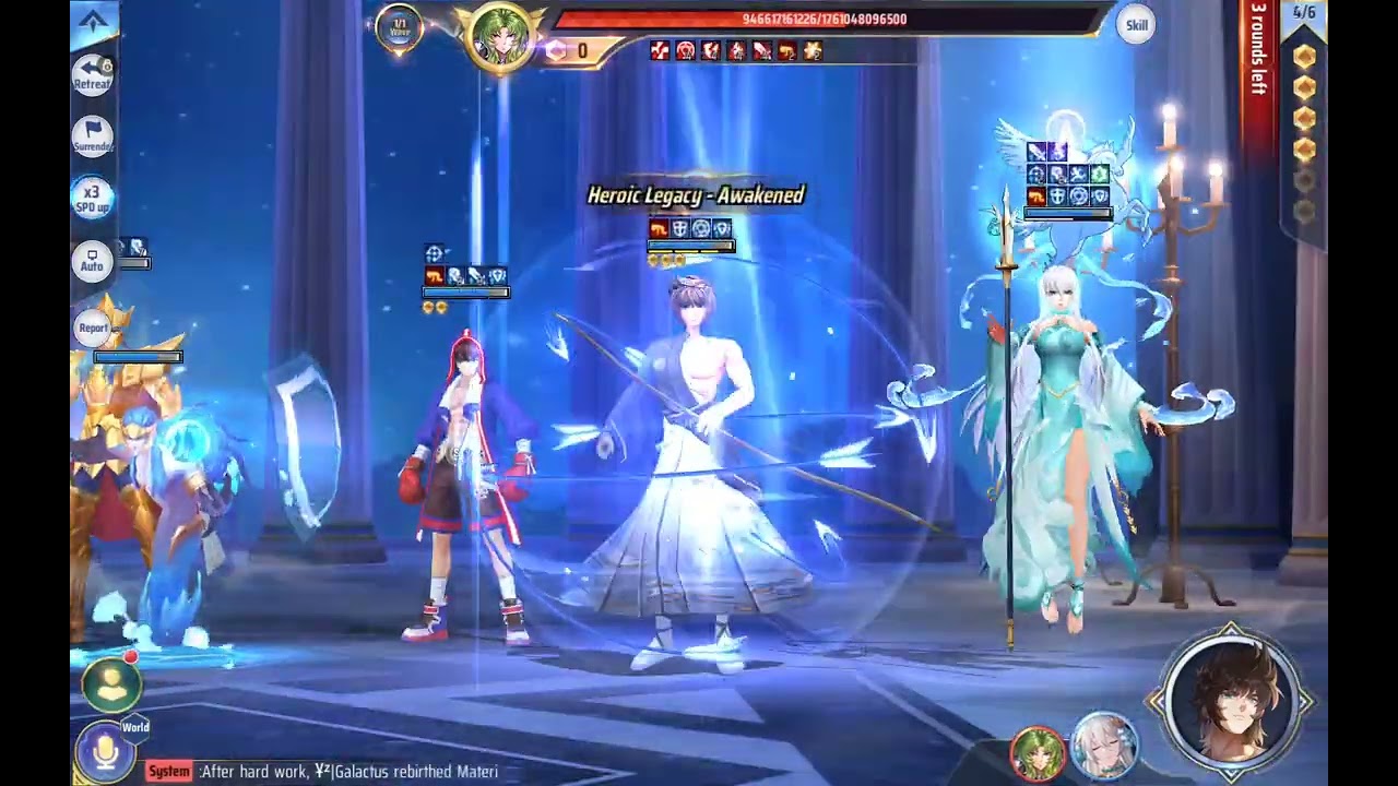 TEMPLE OF HADES - DAMAGE CAP (4.2 Bi) - ARIES SHION -  SERAPHINA