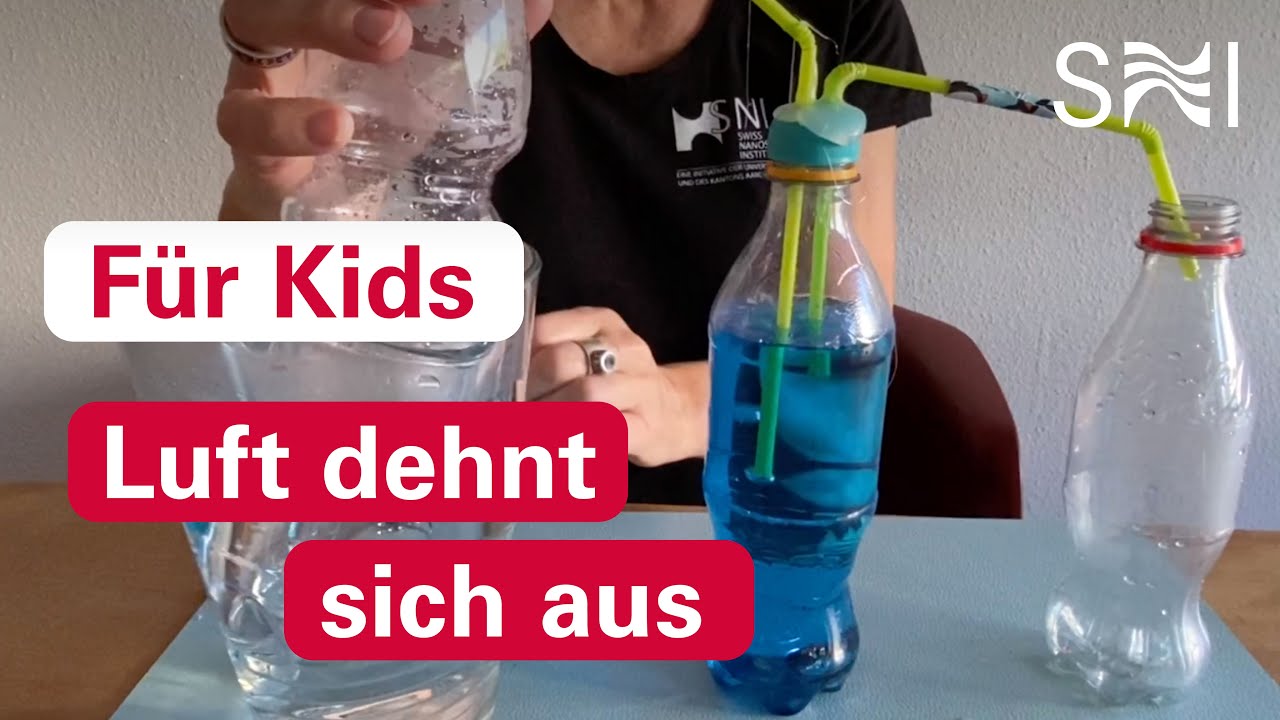 Experiment: Luft dehnt sich aus