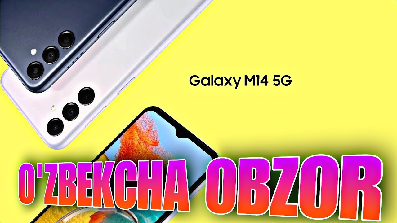 GALAXY M14🔥 - O'ZBEKCHA OBZOR 😱/ HAMYONBOP SAMSUNG SMARTFONI NIMALARGA QODIR 👍⚡😱🔥