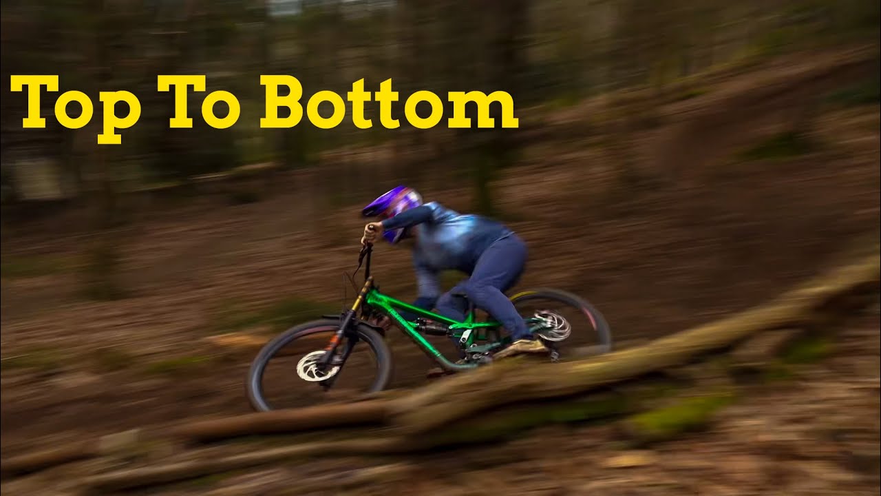 Top To Bottom with Dan Wolfe | New School DH track Devil's Glen