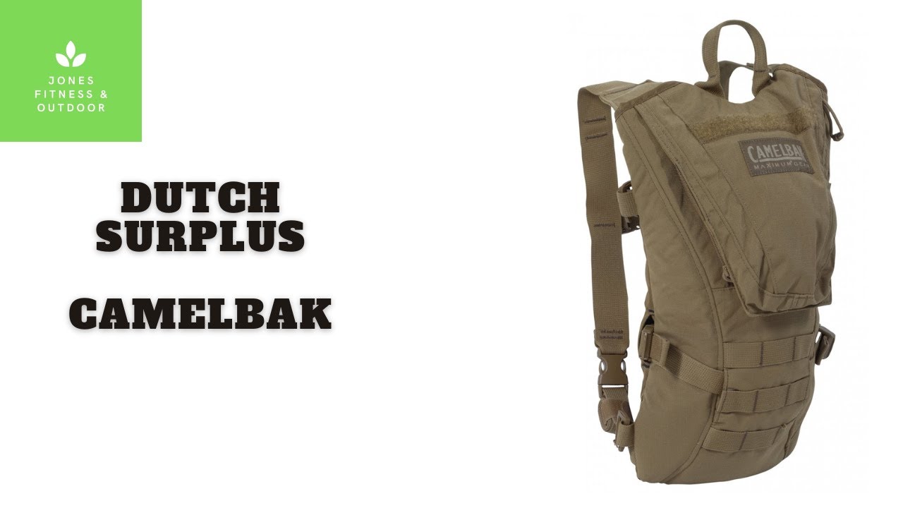 Dutch Surplus 3 Liter Camelbak Thermobak: Stay Hydrated In Style!