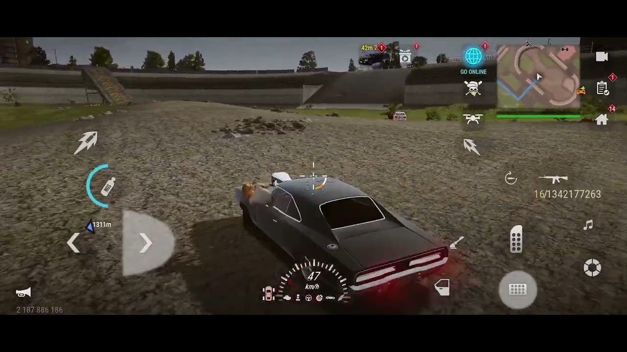 Mad out 2 hack mod gamplay (unlimited ammo and guns) link in description