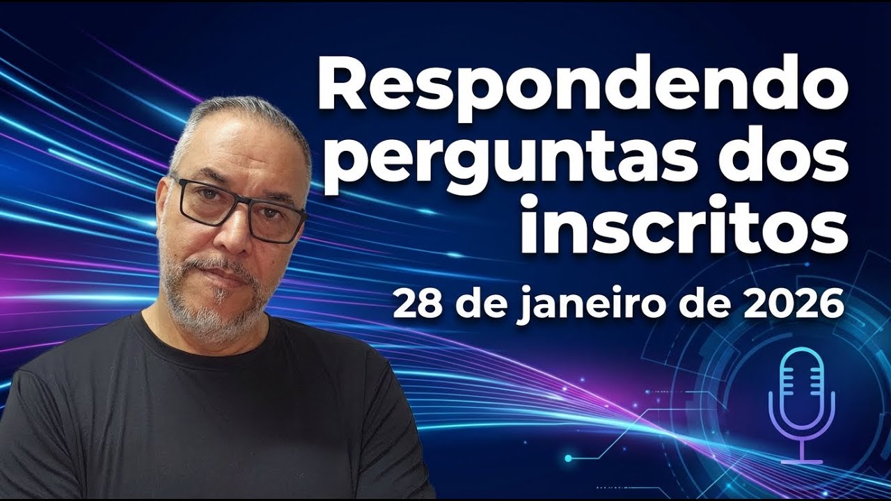 Live  Especial - Tirando as Duvidas dos Inscritos  27/01/2025