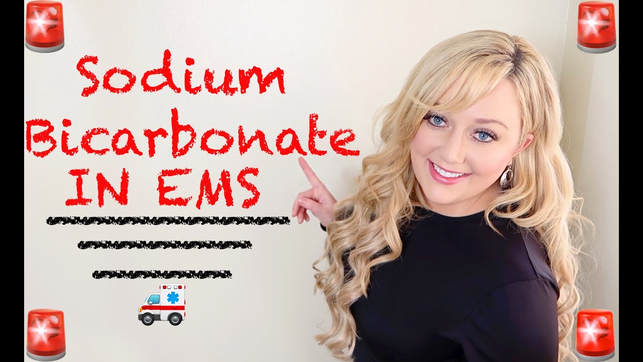 EMT/Paramedic Medication Notecards || Sodium Bicarbonate