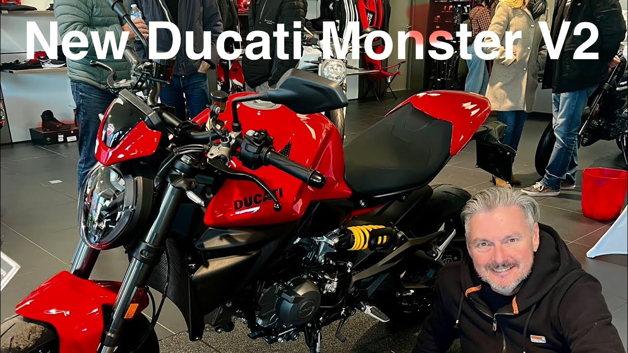 Дилерский запуск Ducati Monster V2 2026 года