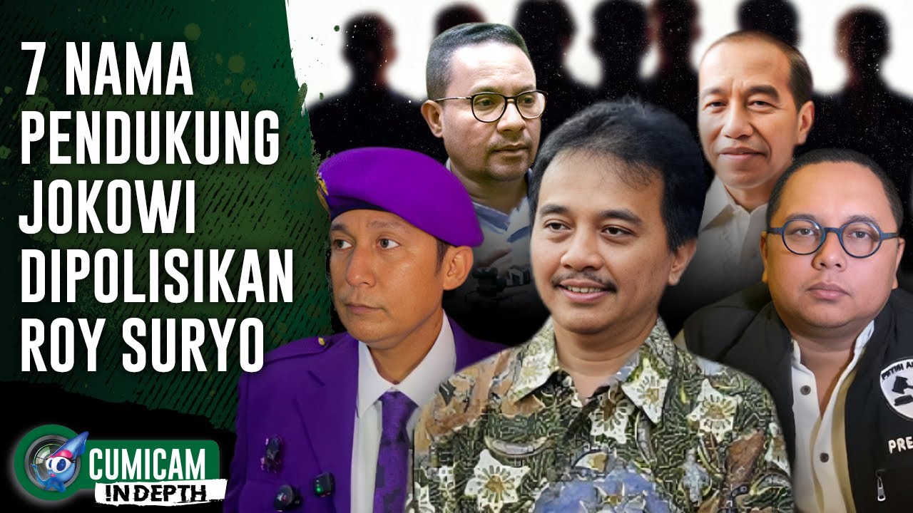 Reaksi Menohok Firdaus & Pitra Romadoni Usai Roy Suryo Polisikan 7 Nama Pendukung Jokowi | INDEPTH