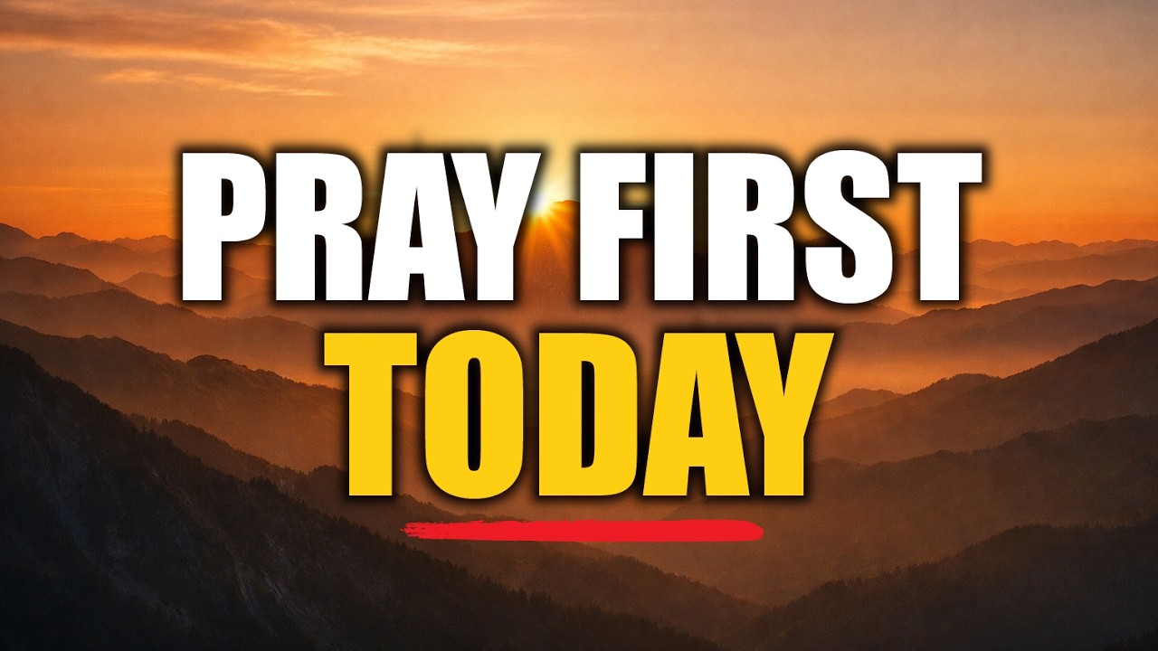 🔴 Morning Prayer: God, Guide My Steps Today | Powerful Prayer for Peace & Direction