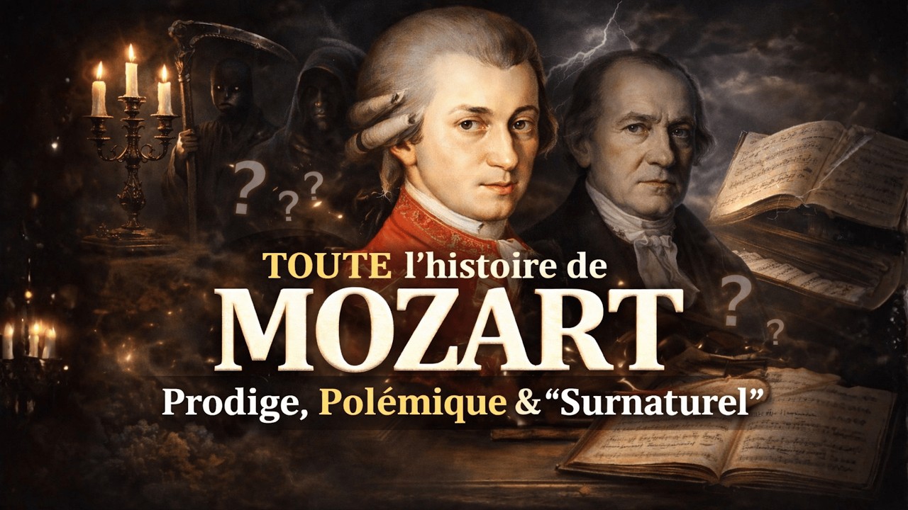 TOUTE l’histoire de MOZART expliquée: le prodige le plus grand, polémique et “surnaturel”