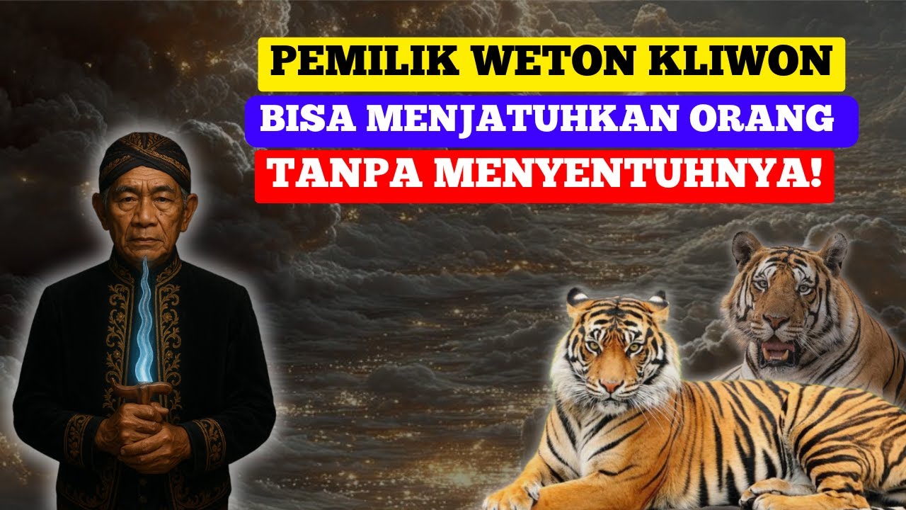 JANGAN SEPELEKAN! Pemilik Weton Kliwon Bisa Menjatuhkan Orang Tanpa Menyentuhnya! - MAKNA WETON