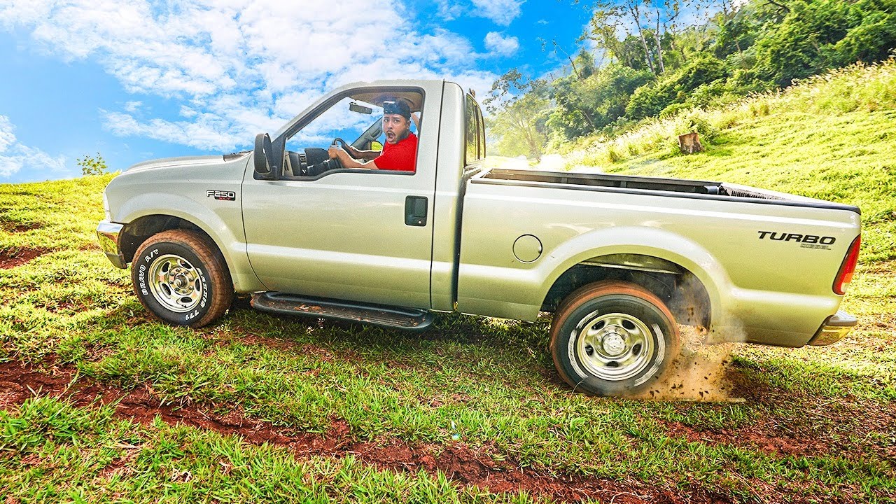 MORRO DO DESAFIO COM MINHA NOVA CAMIONETE F250
