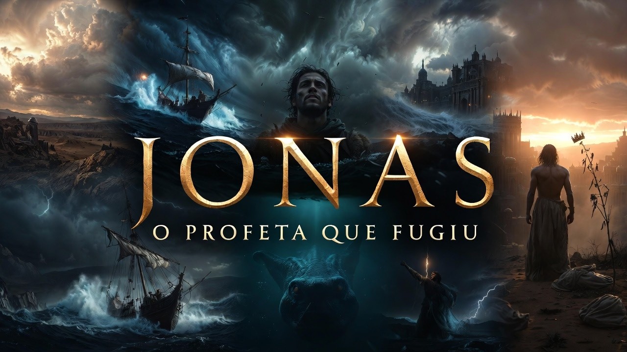 JONAS COMPLETO E EXPLICADO (Estudo Bíblico Narrado) | História Bíblica Impactante