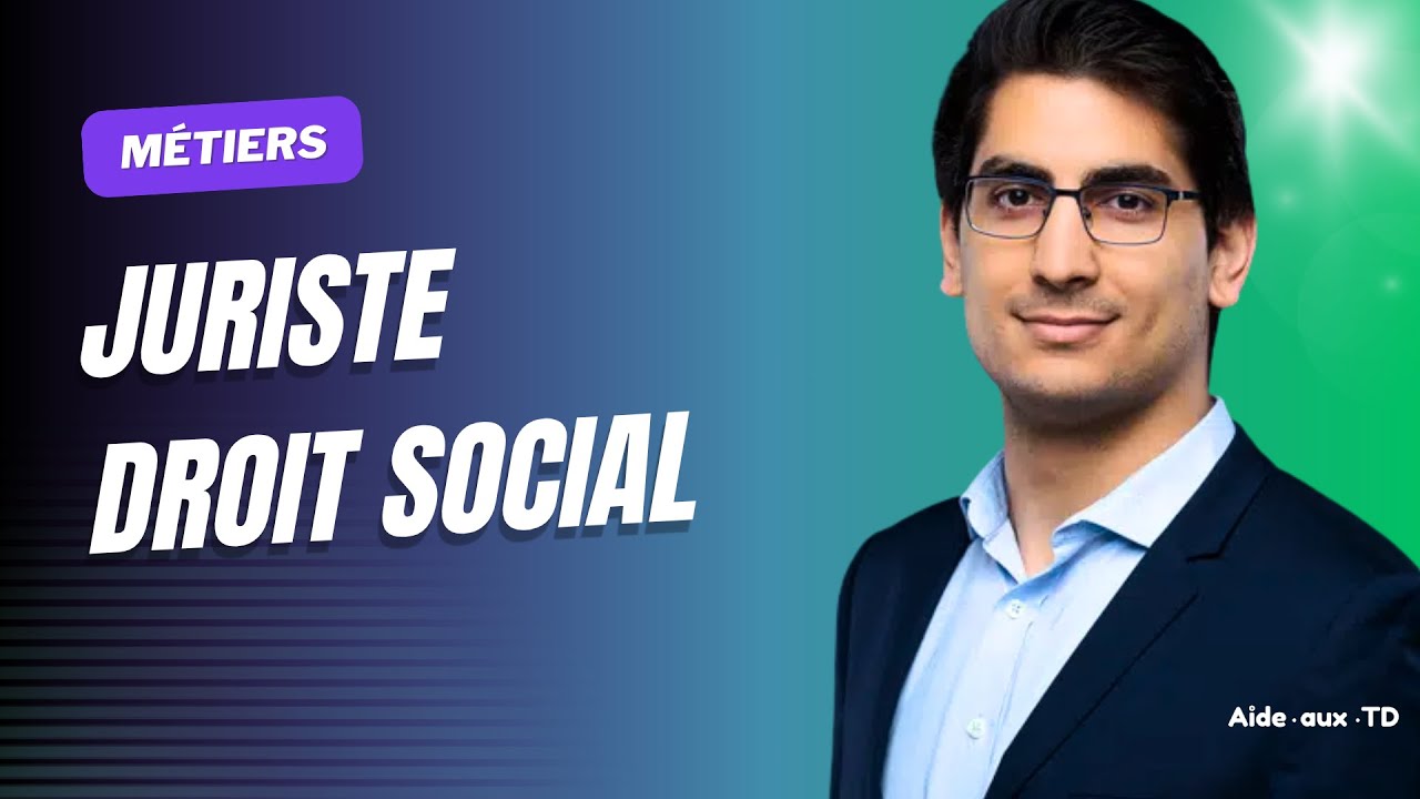 Le métier de JURISTE DROIT SOCIAL : formation, salaire, débouchés, missions... (interview 👨‍⚖️)