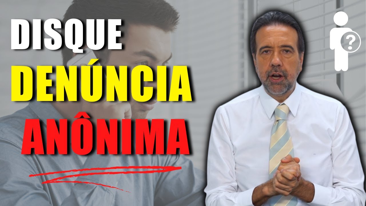 DISQUE DENÚNCIA ANÔNIMA | NÃO CAIA NA ROUBADA