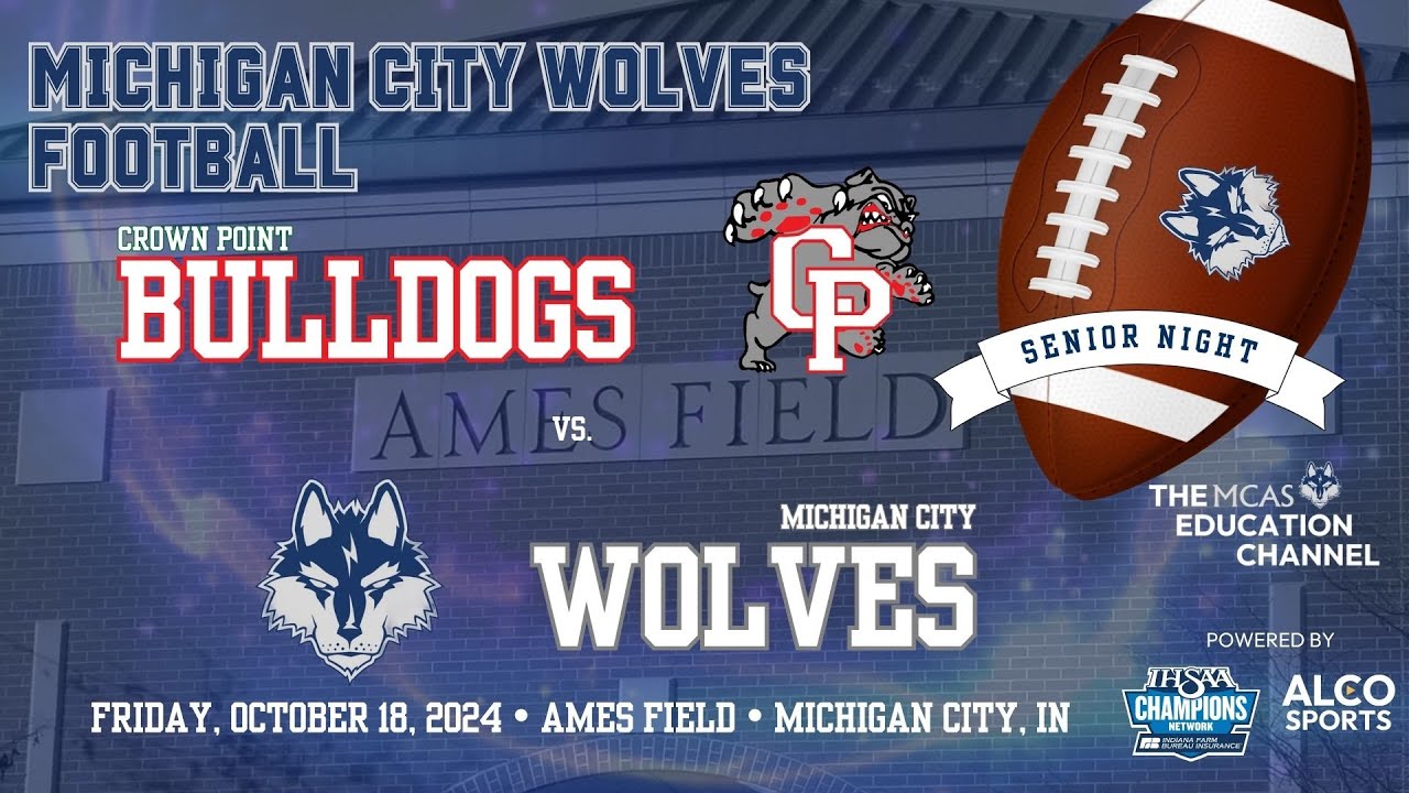 Crown Point High School vs Michigan City High School Football