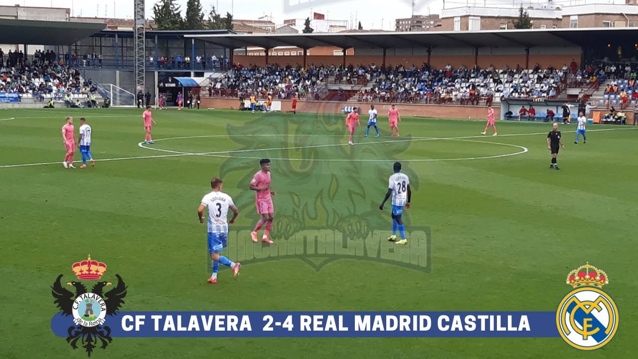 CF Talavera 2-4 Real Madrid Castilla || Temporada 2020/2021 [09-05-2021]  HINCHA TALAVERA