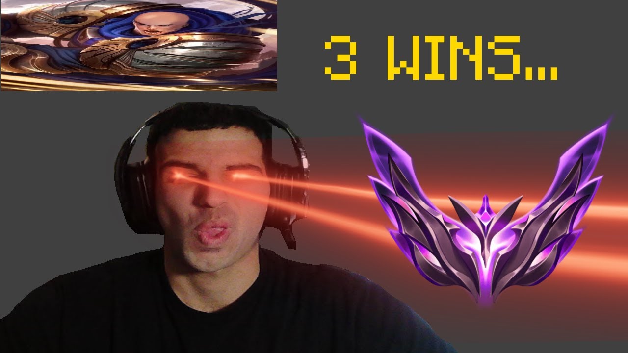 3 WINS AWAY FROM MASTERS MAINTAIN SANITY!