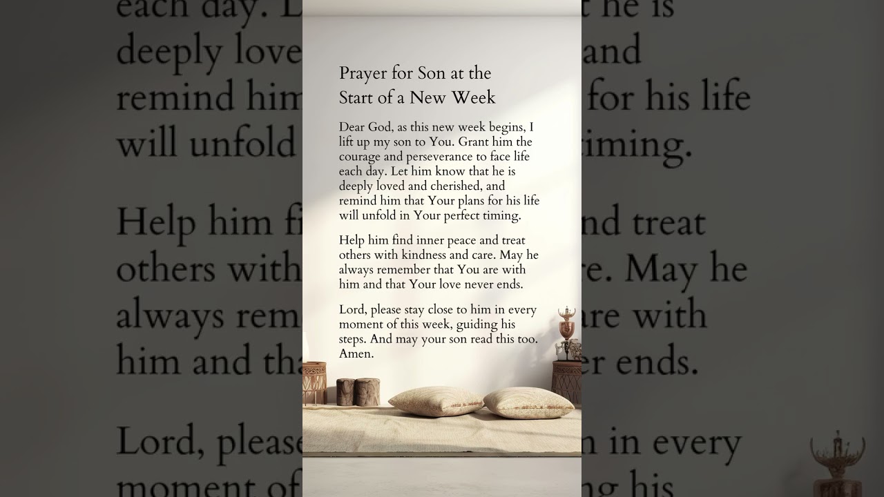 prayer for the New week 🙏 #god #prayer #christianprayer #bible #biblequotes #jesus