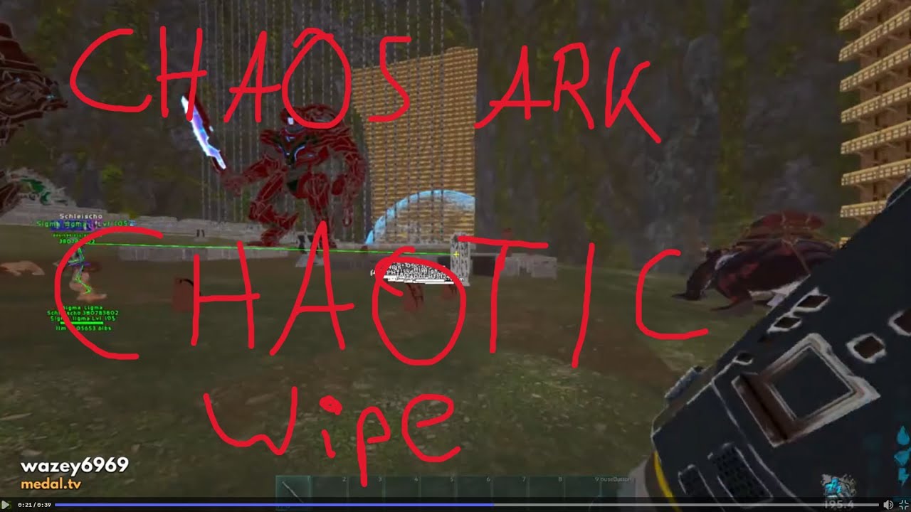 Dominating chaos ark while banned