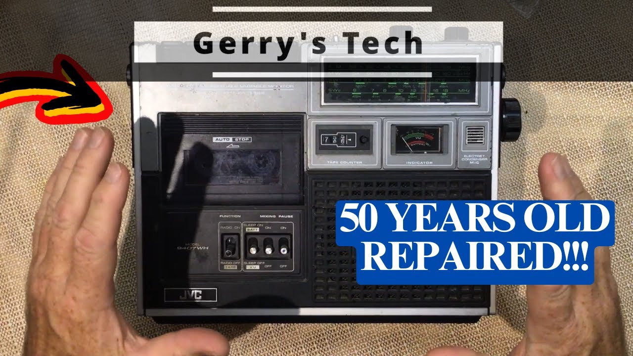 It's Easier Than You Think - Tape Deck Repair
