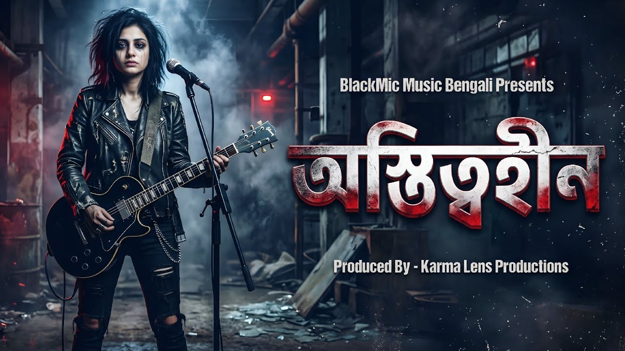 অস্তিত্বহীন | Ostittohin | Dark Hard Rock Anthem | BlackMic Music Bengali