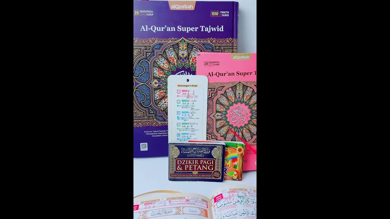 belajar baca Al Quran dan tajwid bersama sama
