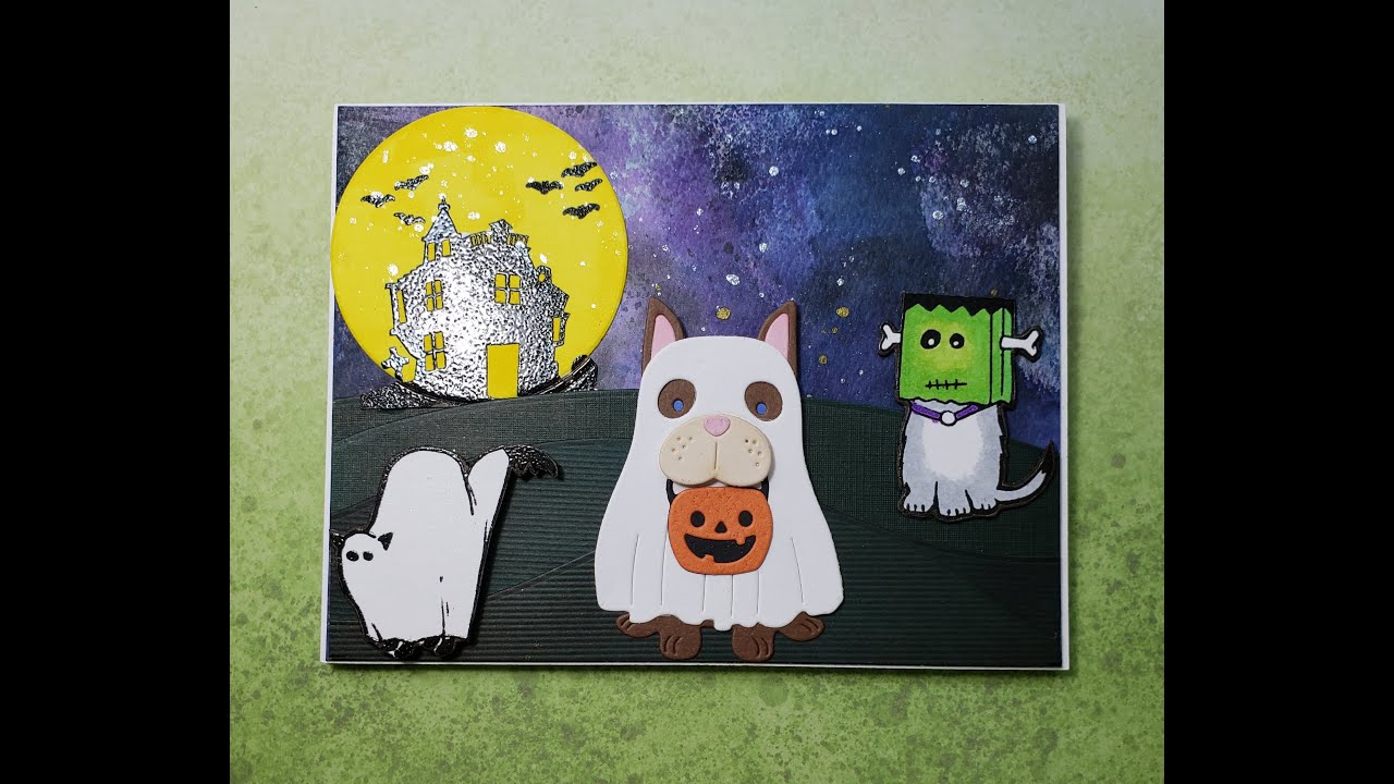 Smush & Glow: Create a Haunted Night Sky in Minutes with the Smushing Technique - Easy Tutorial