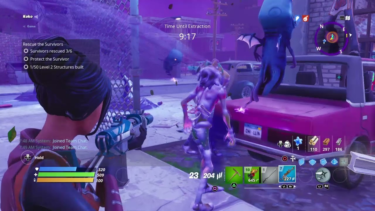 FORTNITE SAVE THE WORLD RESCUE THE SURVIVORS