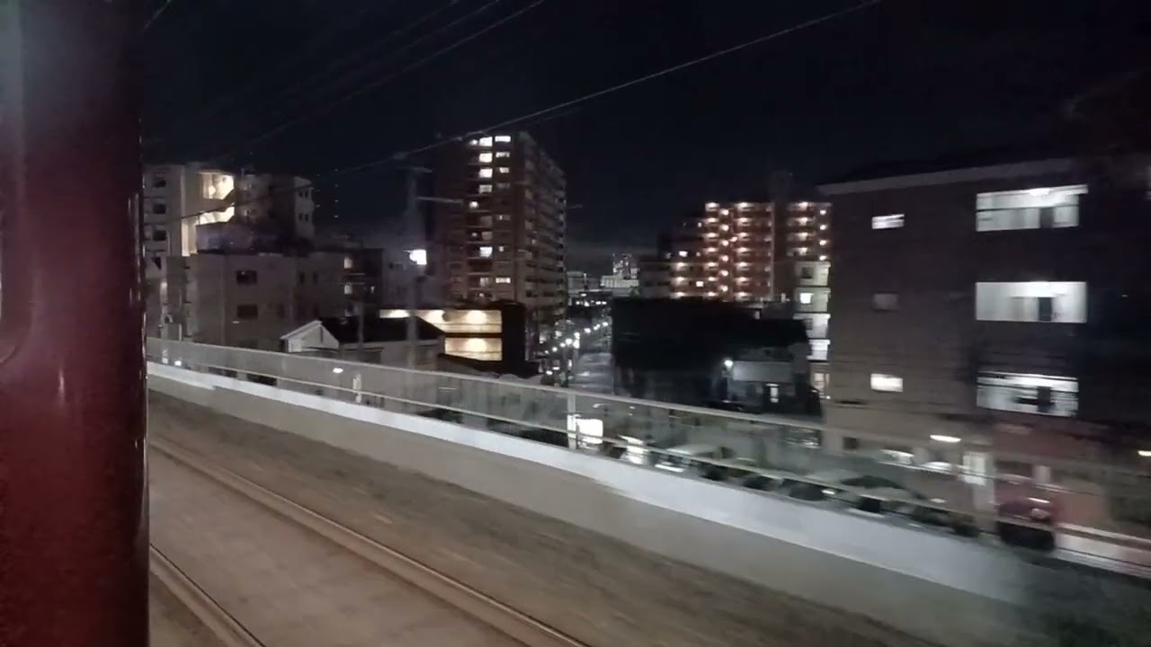 2026 1/21 近鉄VE72+DH22 連結展望　神戸三宮~尼崎