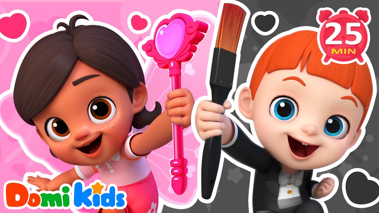 粉色和黑色 🎀⚫ | 顏色對比認知 | 視覺辨識訓練 | 幼兒基礎學習｜LEFUN Kids TV