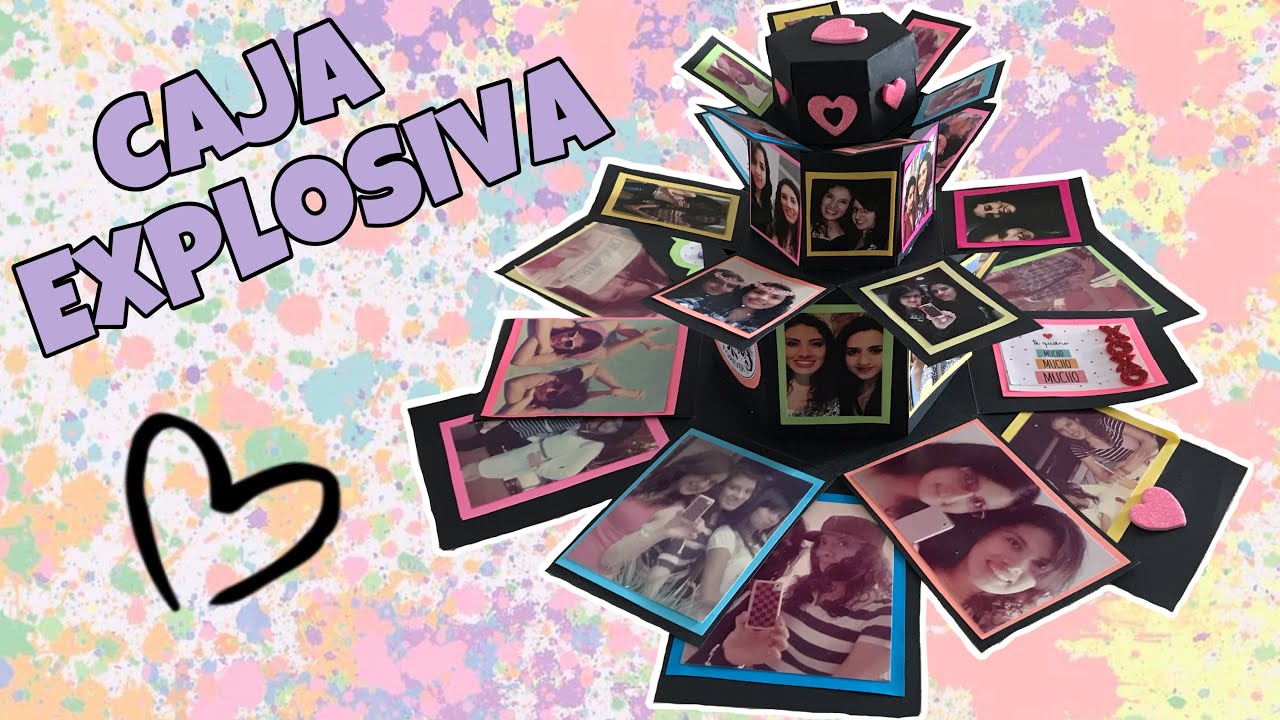 REGALA UNA CAJA EXPLOSIVA - CAJA HEXAGONAL ❤️ | ELLAESPRISCILA