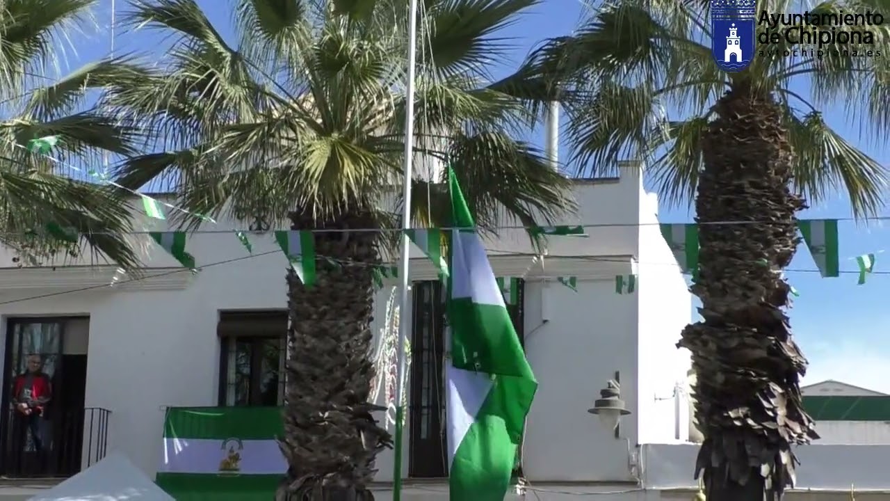 Acto institucional Día de Andalucía. 28 de febrero de 2023, Chipiona