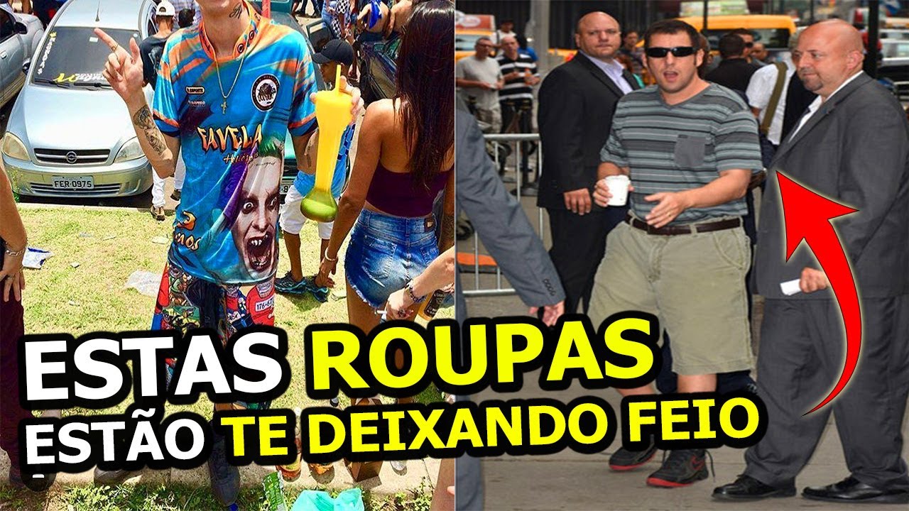 10 ROUPAS QUE HOMENS NUNCA DEVEM USAR