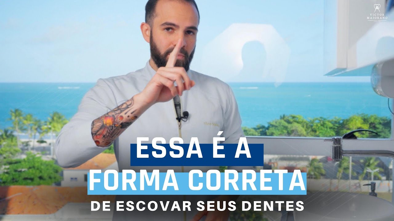 Essa é a forma correta de escovar seus dentes!