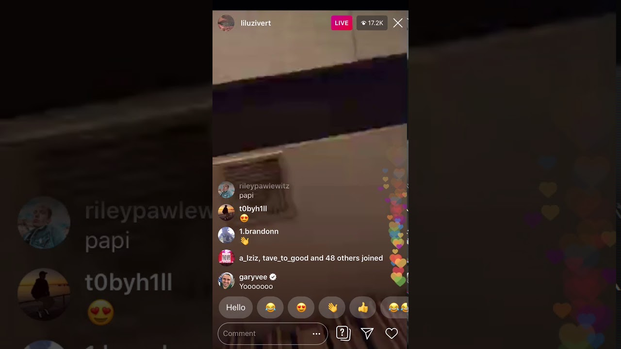 Lil Uzi Vert Instagram Live with Brittany
