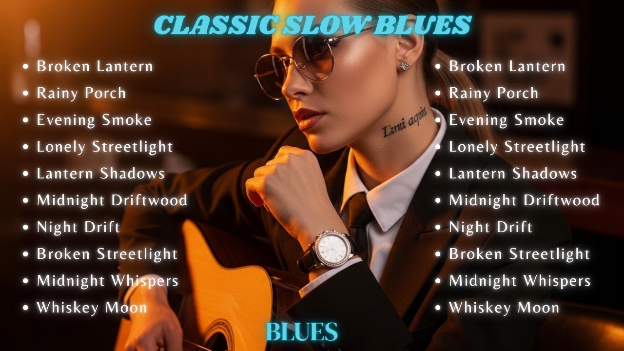 American Blues Song With Vocal &ndash; Deep Blues Feeling