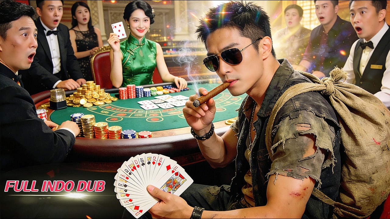Dikhianati istri, pengemis kuasai judi tingkat dewa,  Menang Kasino 1 Detik! Sumpah balas dendam!