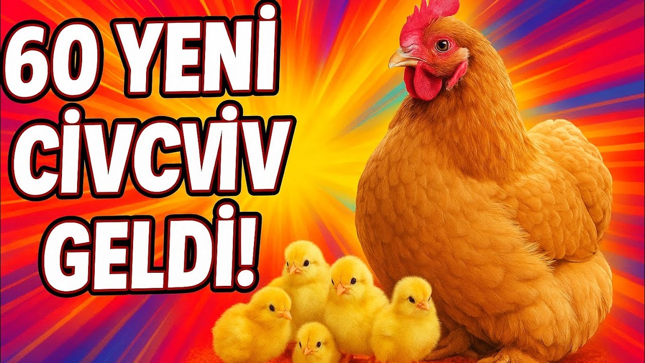 Tam 60 Civciv! Böyle Bir Şey Görmediniz!