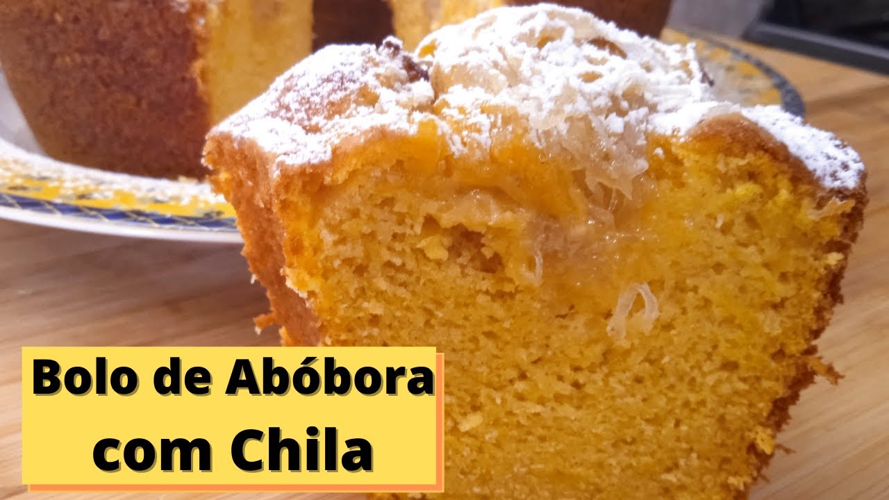 Bolo de Abóbora e Chila [ Receita Portuguesa ]