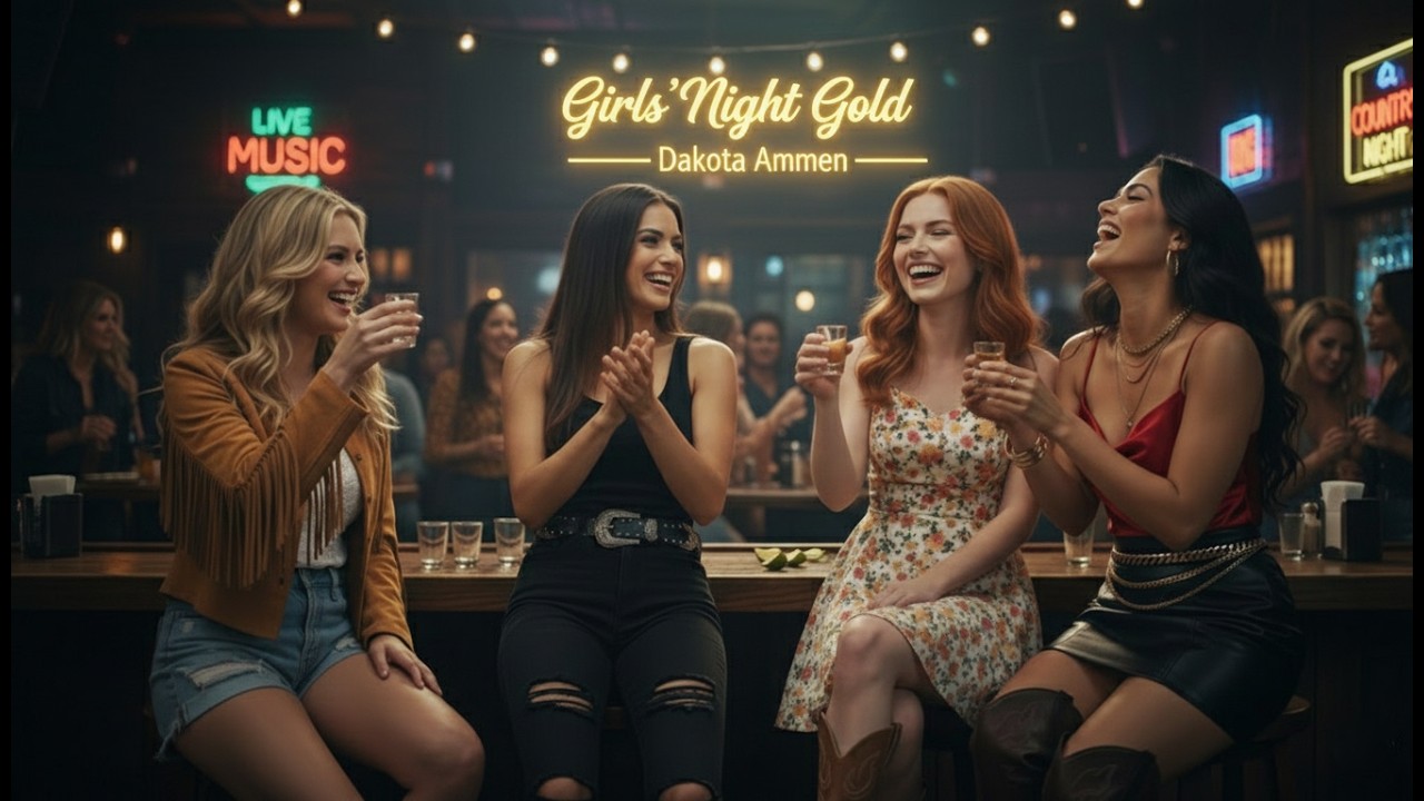 Girls&rsquo; Night Gold (Official video) &mdash; Dakota Ammen | Country-Pop - Party Anthem #newsong2026
