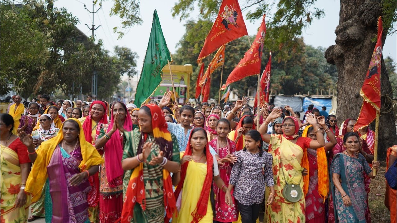 ૧૨ મો પાટોત્સવ નિમિત્તે શોભાયાત્રા ની ઝાંખી #30january #2026 #meldidham #vazana #meldisarkar #radhe 