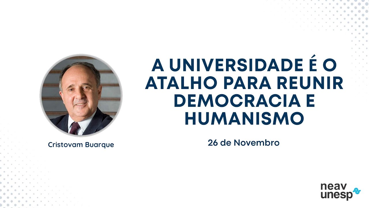 A Universidade é o atalho para reunir democracia e humanismo