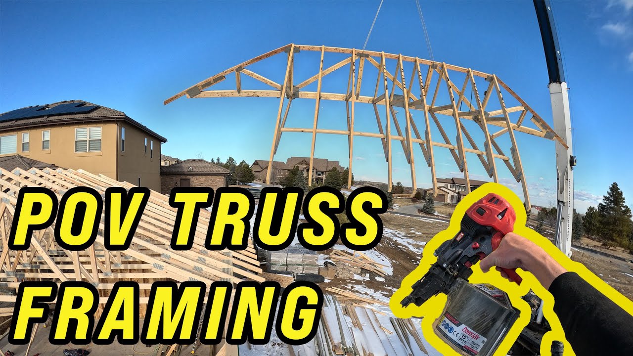 Building a TRUSS ROOF!