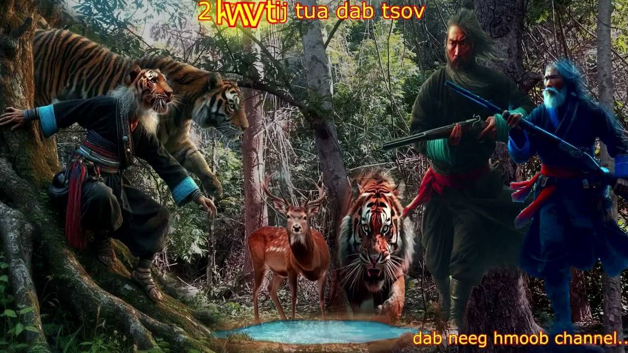 dab neeg 2 kwv tij mus poov tua tus tsov dab poov 4,2,2025