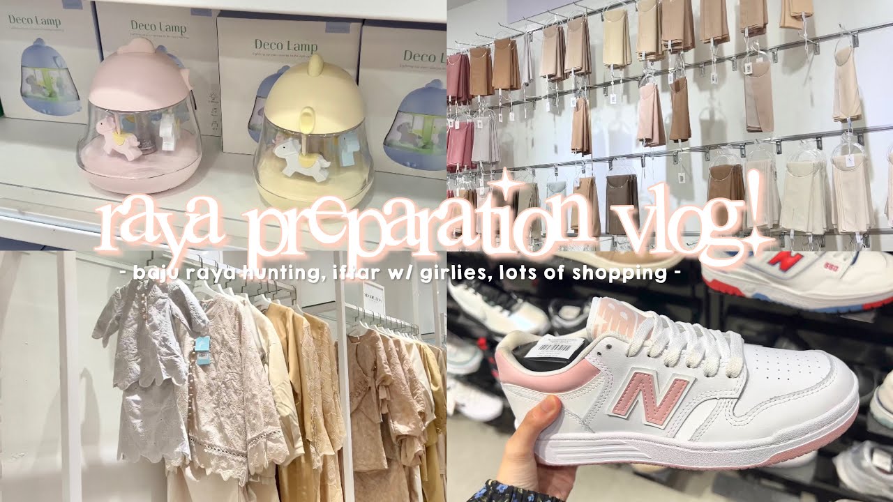 raya preparation vlog! // days before raya ✧˚ ༘ ⋆｡˚ || Malaysia (aesthetic vlog)